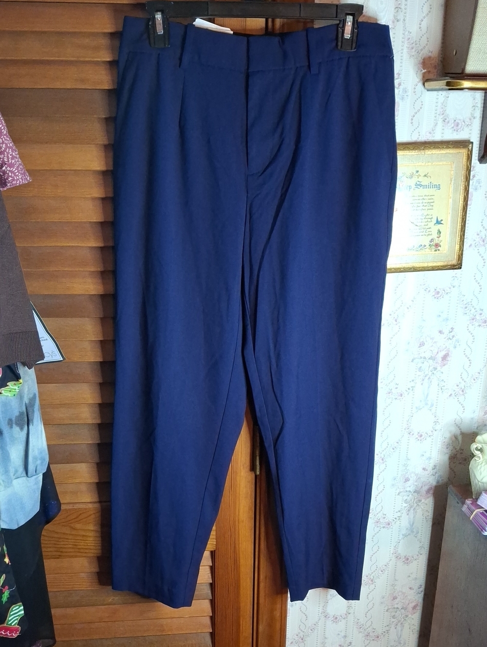 a new day Ankle High Rise Slightly Fitted 8R Stretch Blue NWT